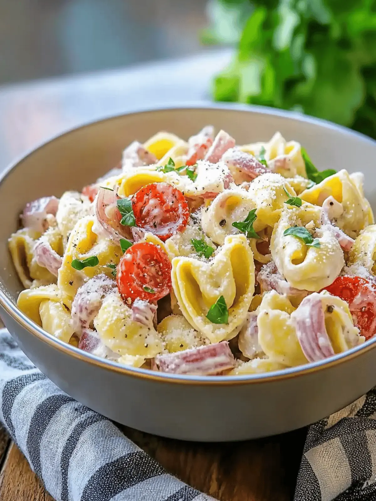 Fresh Grinder Tortellini Salad
