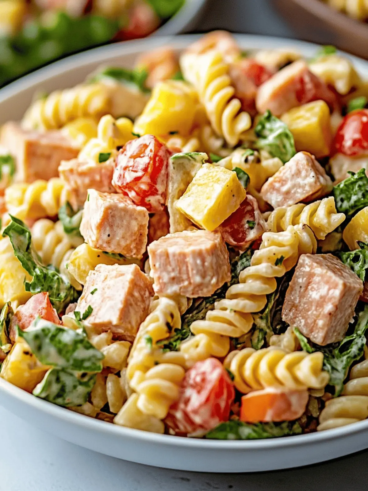 Club Sandwich Pasta Salad