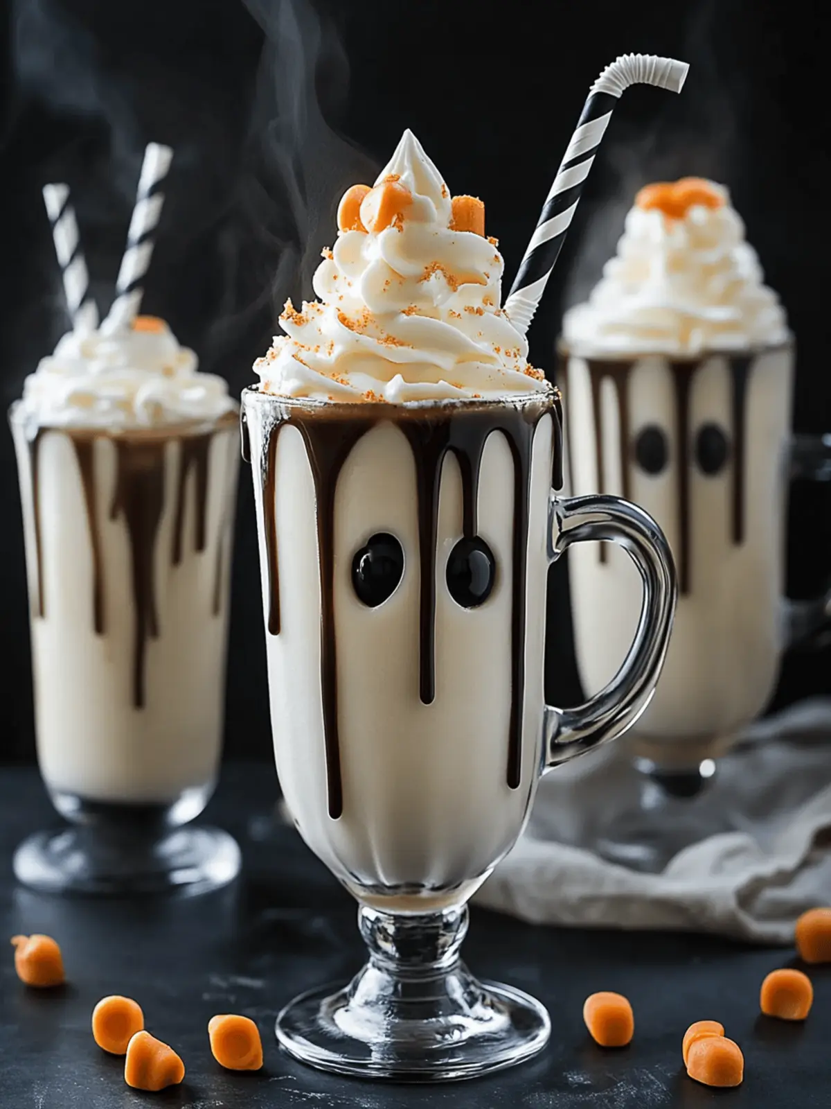 Ghostly Vanilla Milkshake