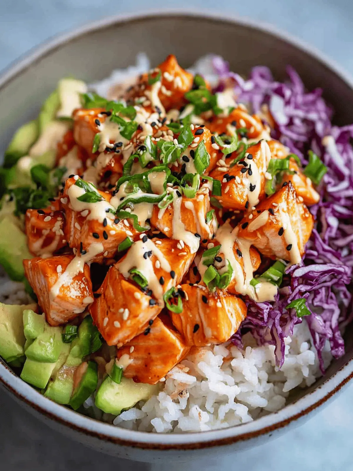 Spicy Salmon Bowl