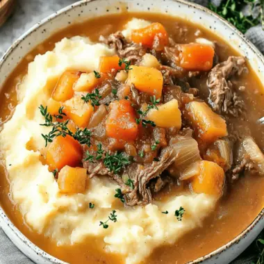 Fall Apple Cider Stew Mash