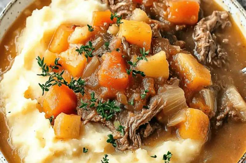Fall Apple Cider Stew Mash