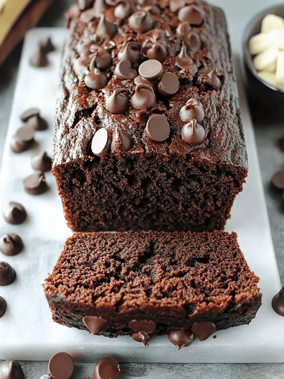 Irresistible Chocolate Banana Bread for Ultimate Comfort Baking 2 Chocolate Banana Bread