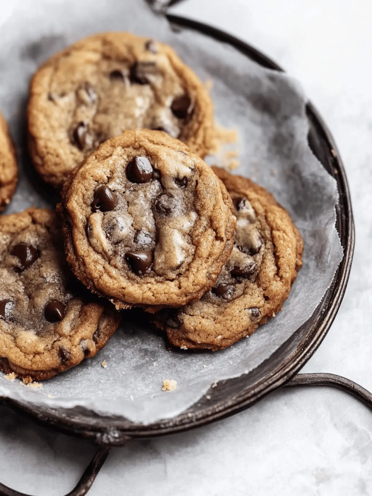 Banana Bread Chocolate Chip Cookies