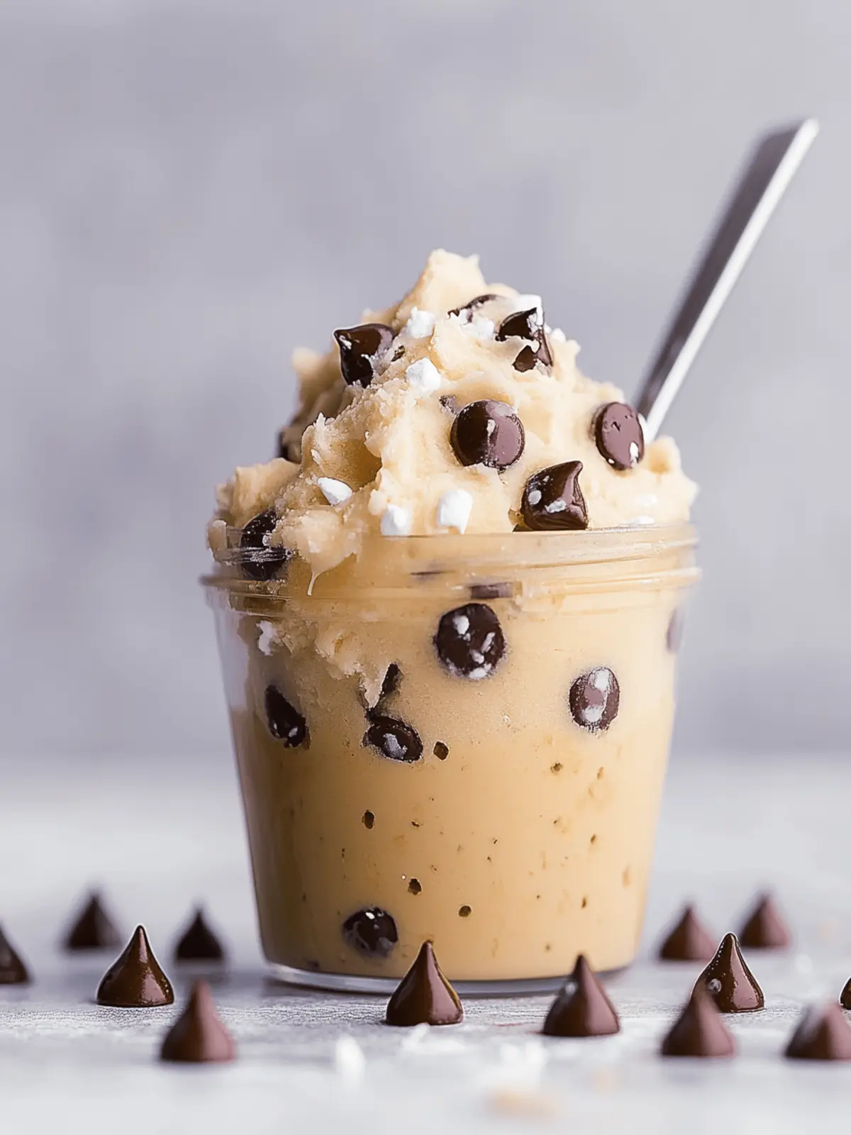 Edible Cookie Dough for One