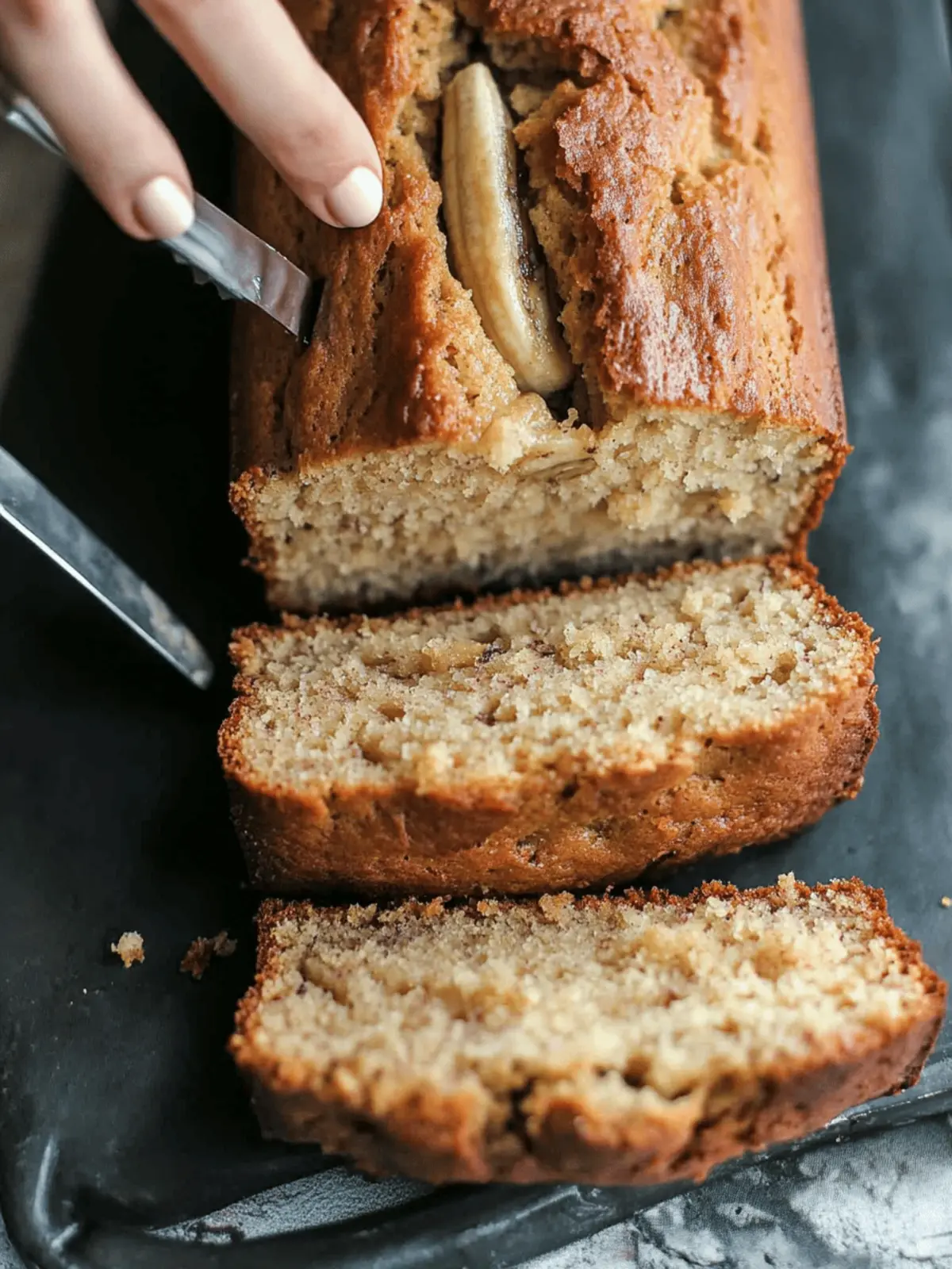 Sour Cream Banana Bread