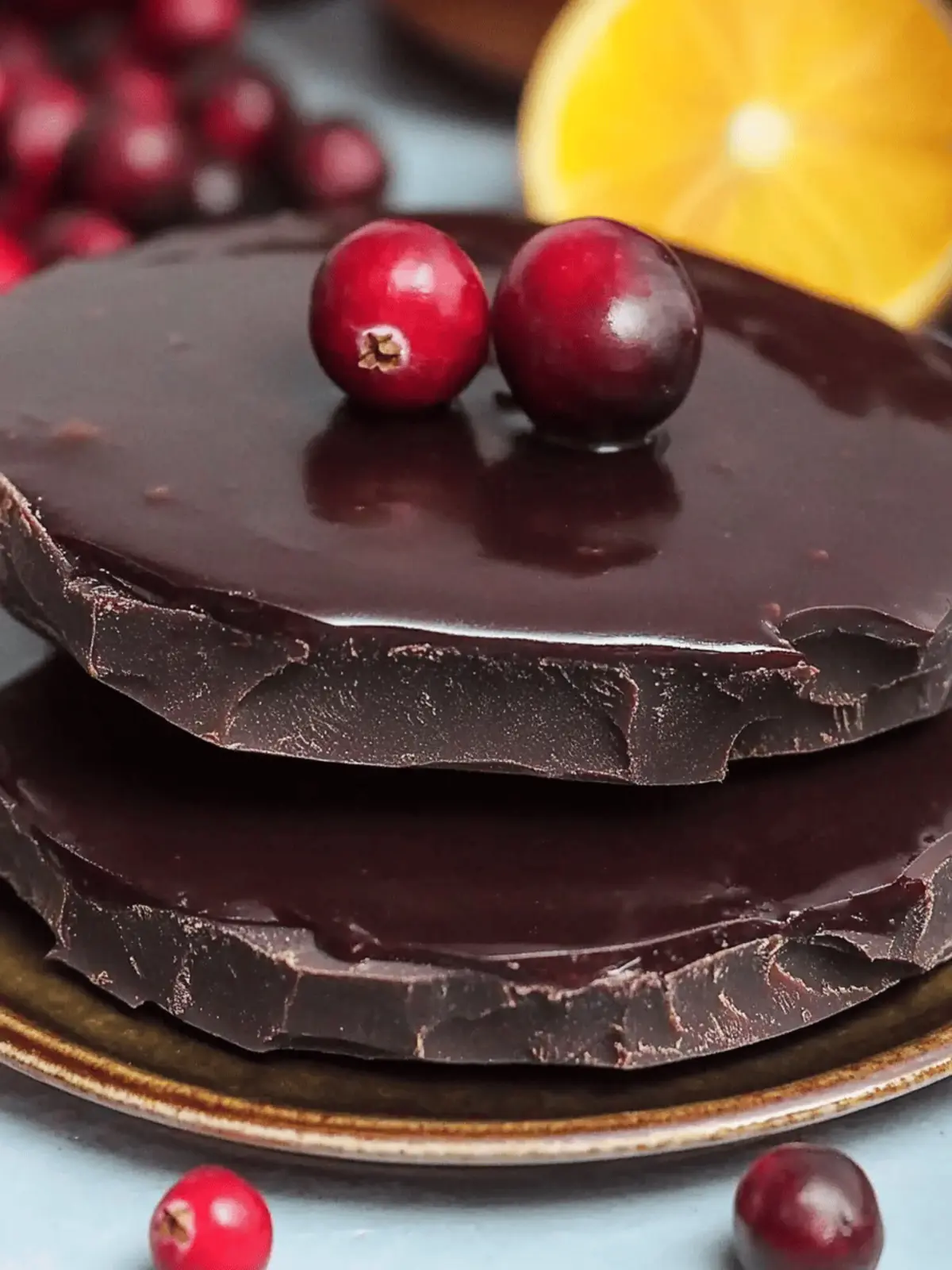 Chocolate Covered Cranberry Sauce