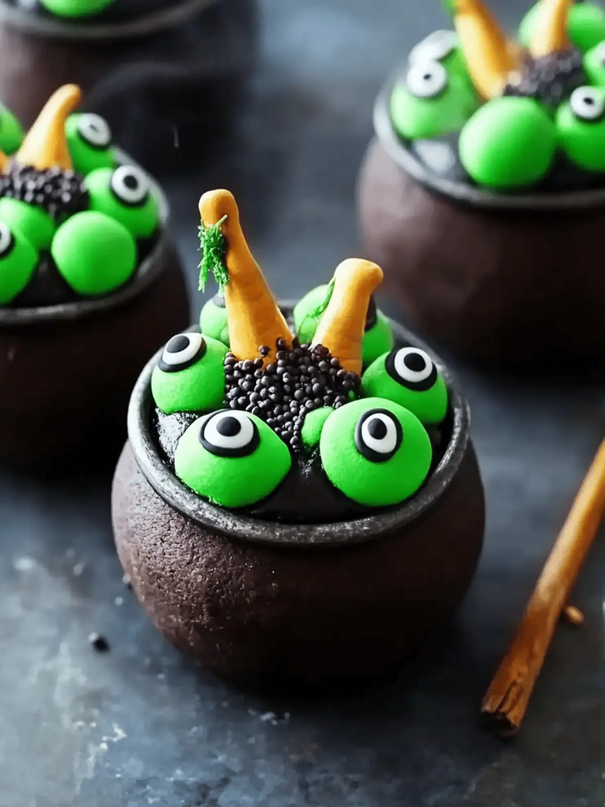 Spellbinding Cauldron Cookies