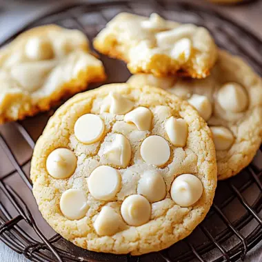 White Chocolate Chip Cookies