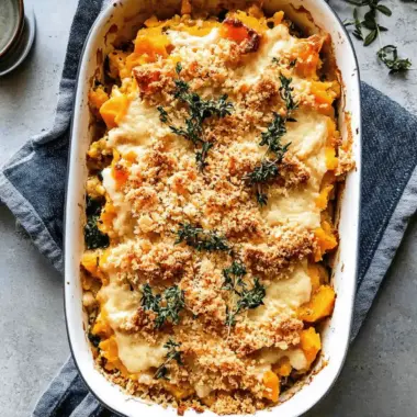 Butternut Squash Casserole
