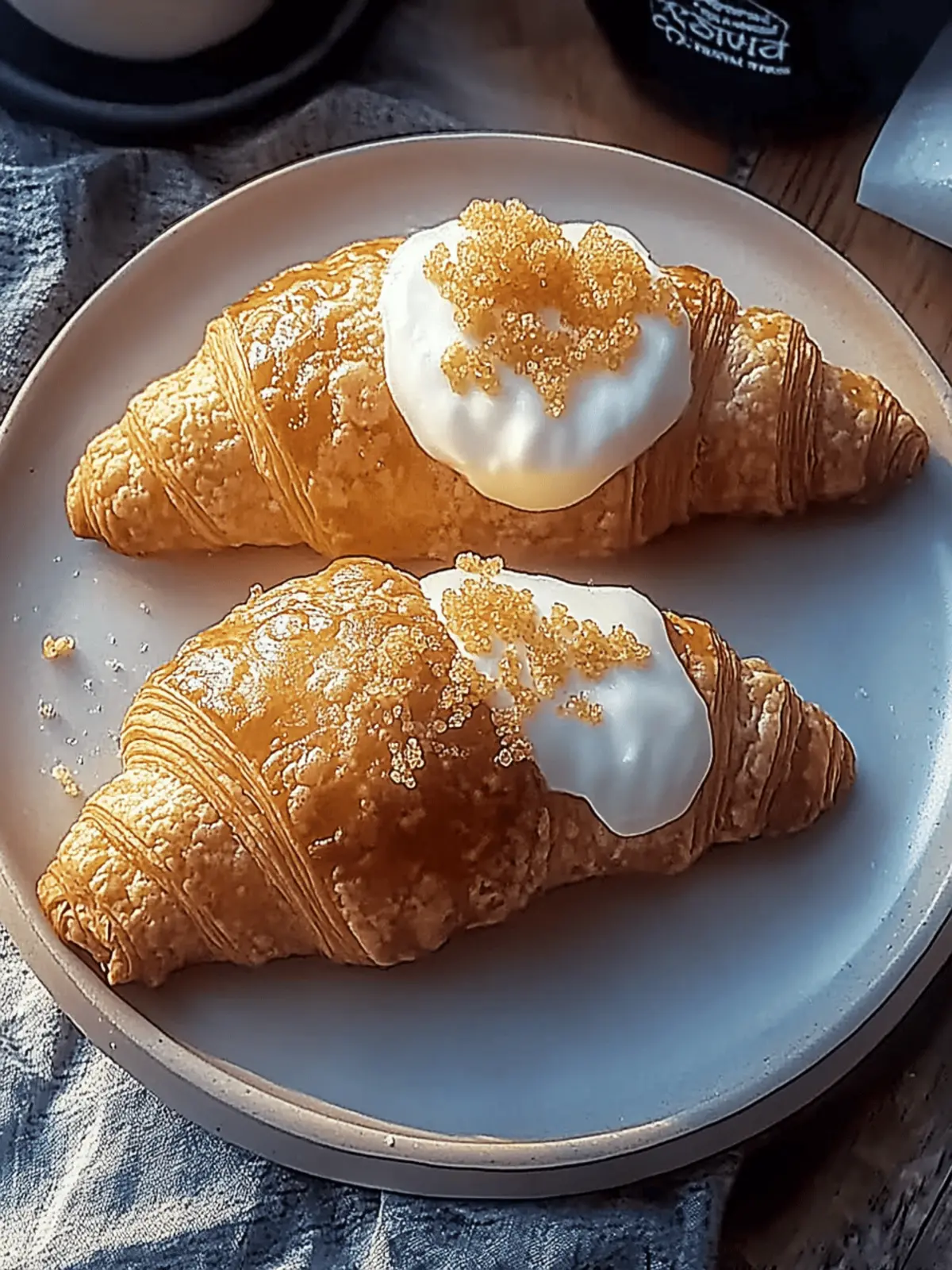 Shahi Tukda Croissant
