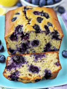 Blueberry Bread with Yogurt