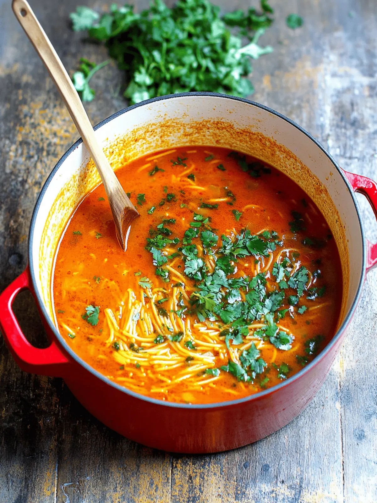 Mexican Sopa de Fideo