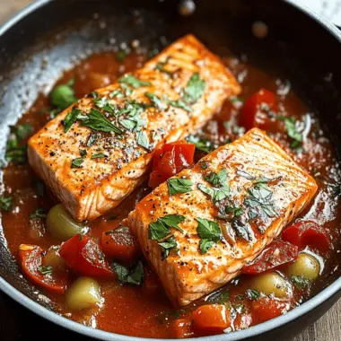 Spicy Salmon All’Arrabbiata