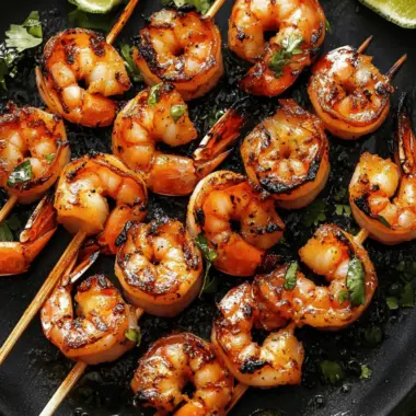 Grilled Shrimp Skewers