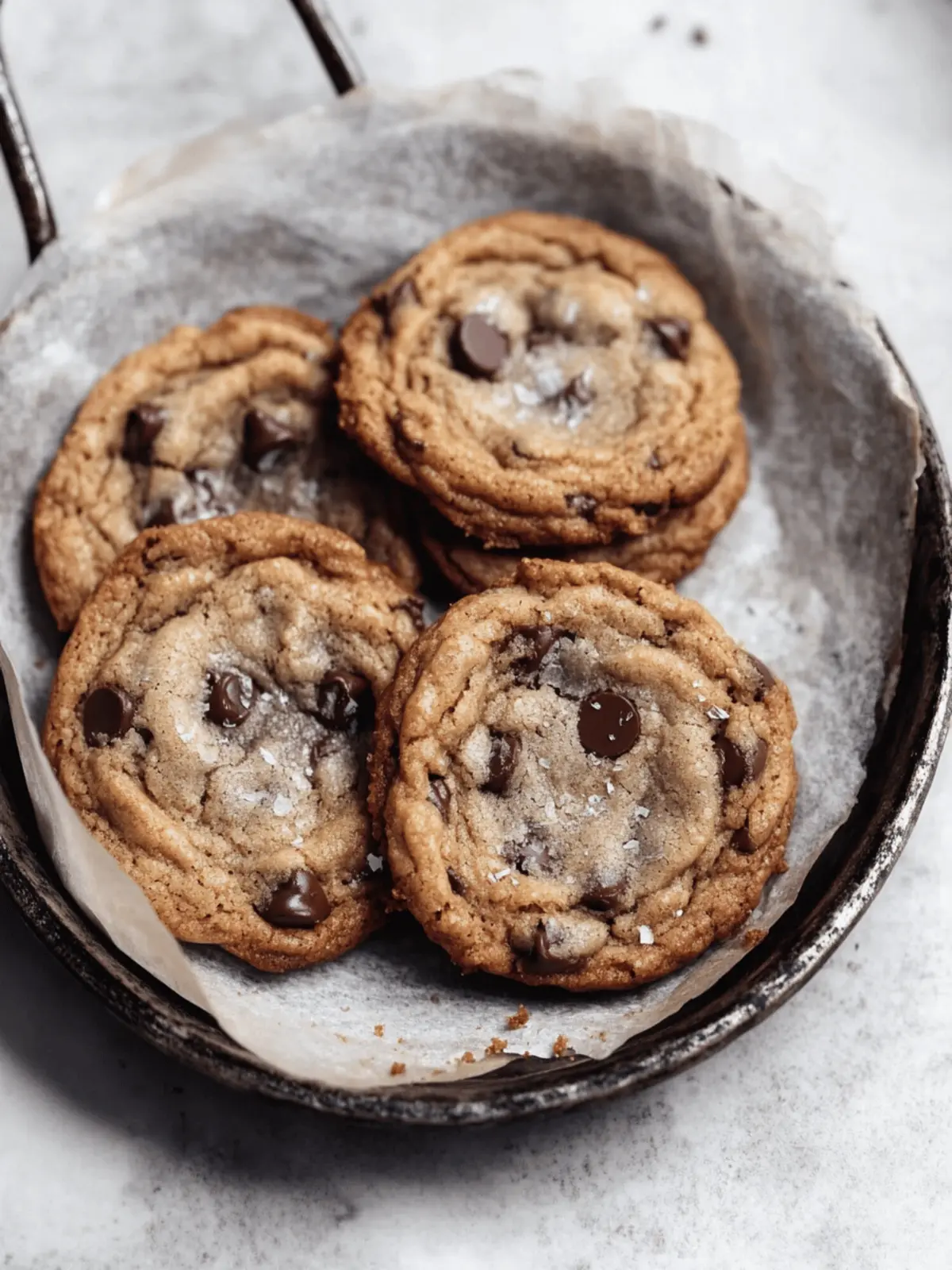 Banana Bread Chocolate Chip Cookies