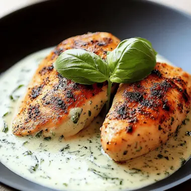 Basil Cream Chicken