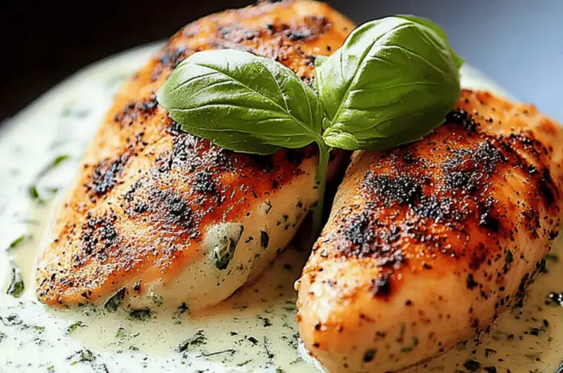 Creamy Basil Cream Chicken Ready in Just 35 Minutes 1 Basil Cream Chicken