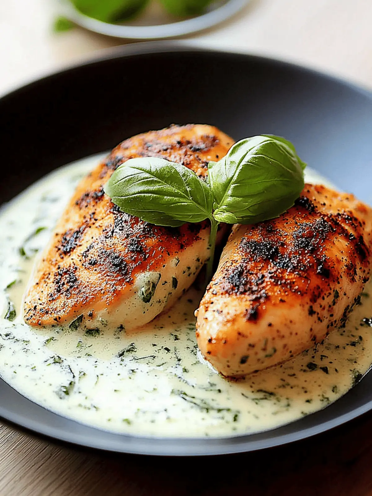 Basil Cream Chicken