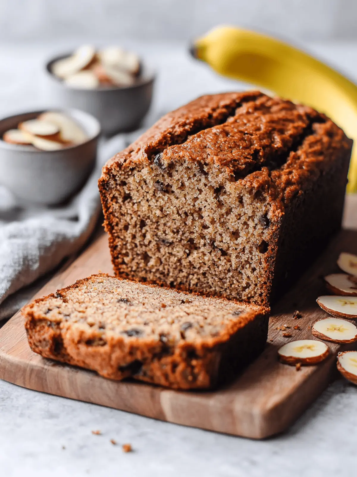 Almond Flour Banana Bread