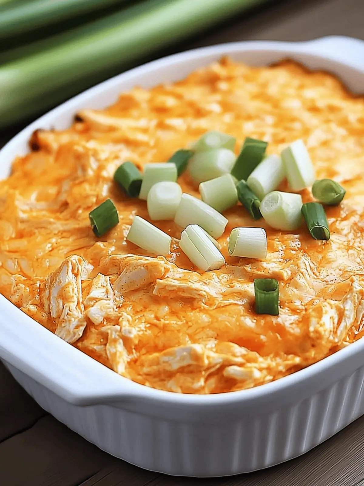 Quick Buffalo Chicken Dip