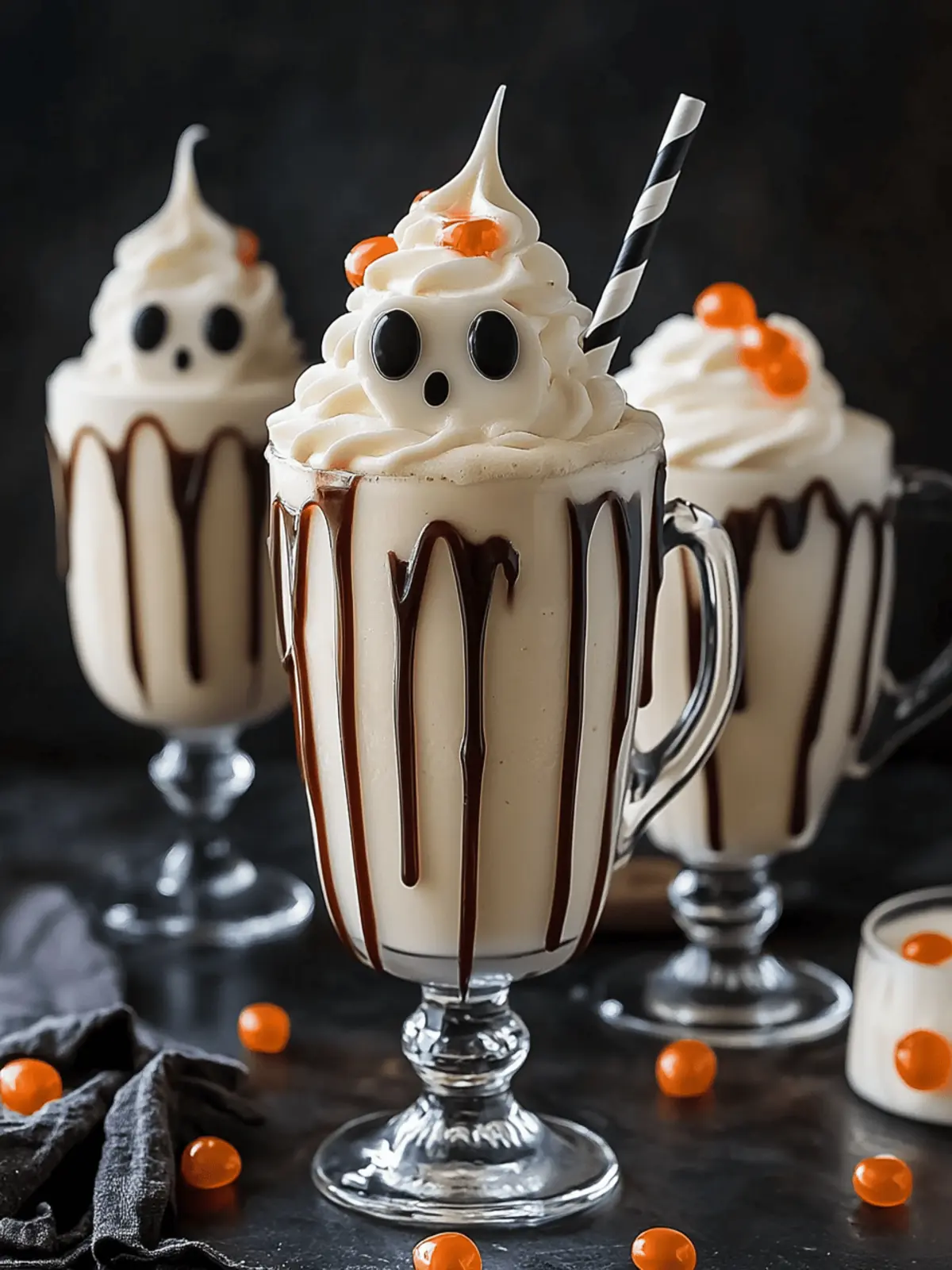 Ghostly Vanilla Milkshake
