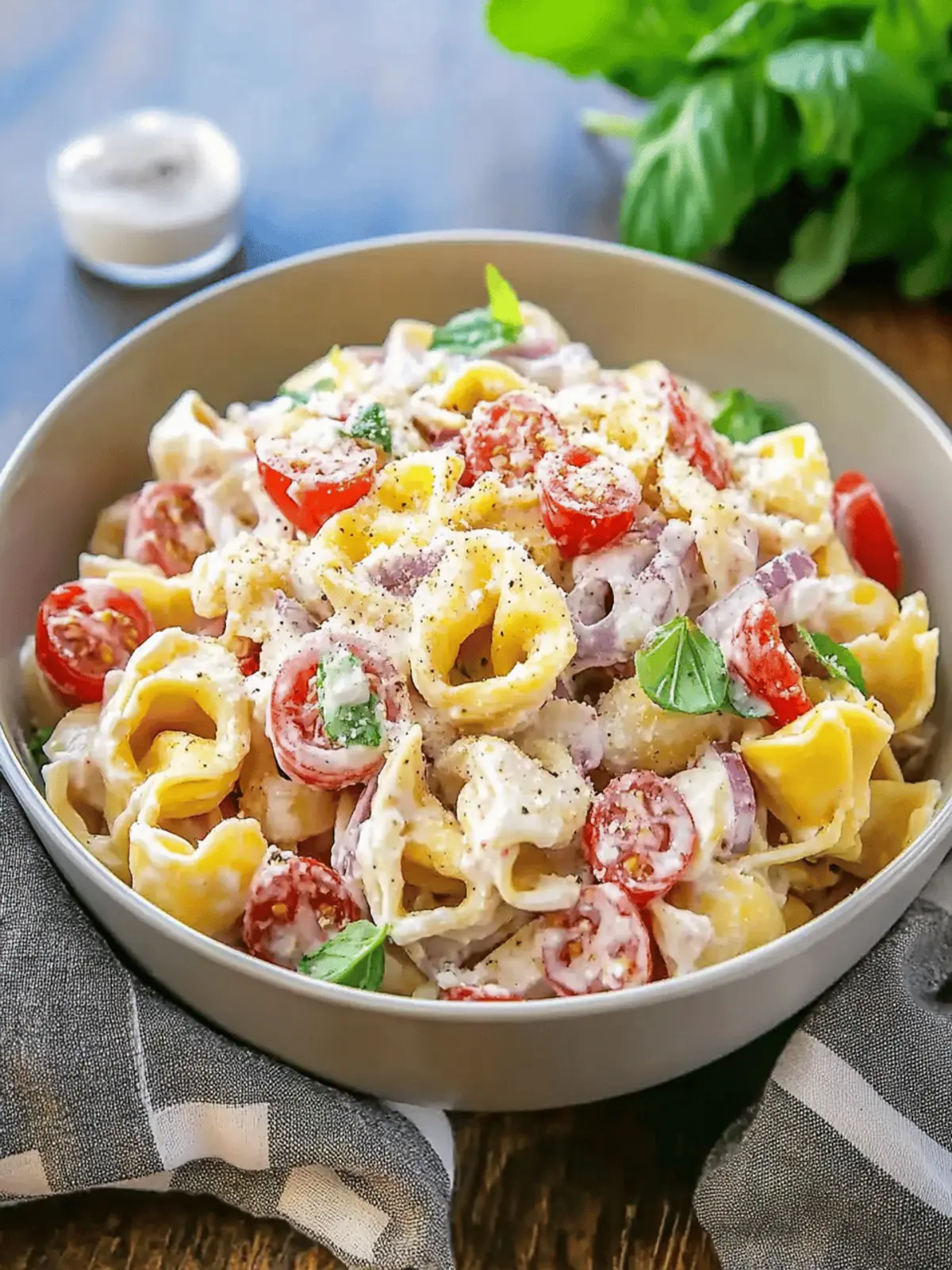Fresh Grinder Tortellini Salad Perfect for Summer Gatherings 4 Fresh Grinder Tortellini Salad