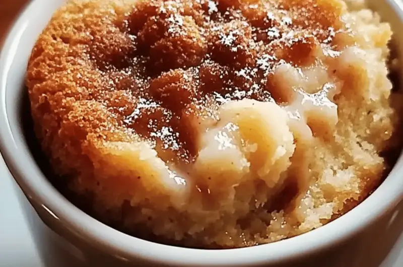 2-Minute Apple Mug Cake