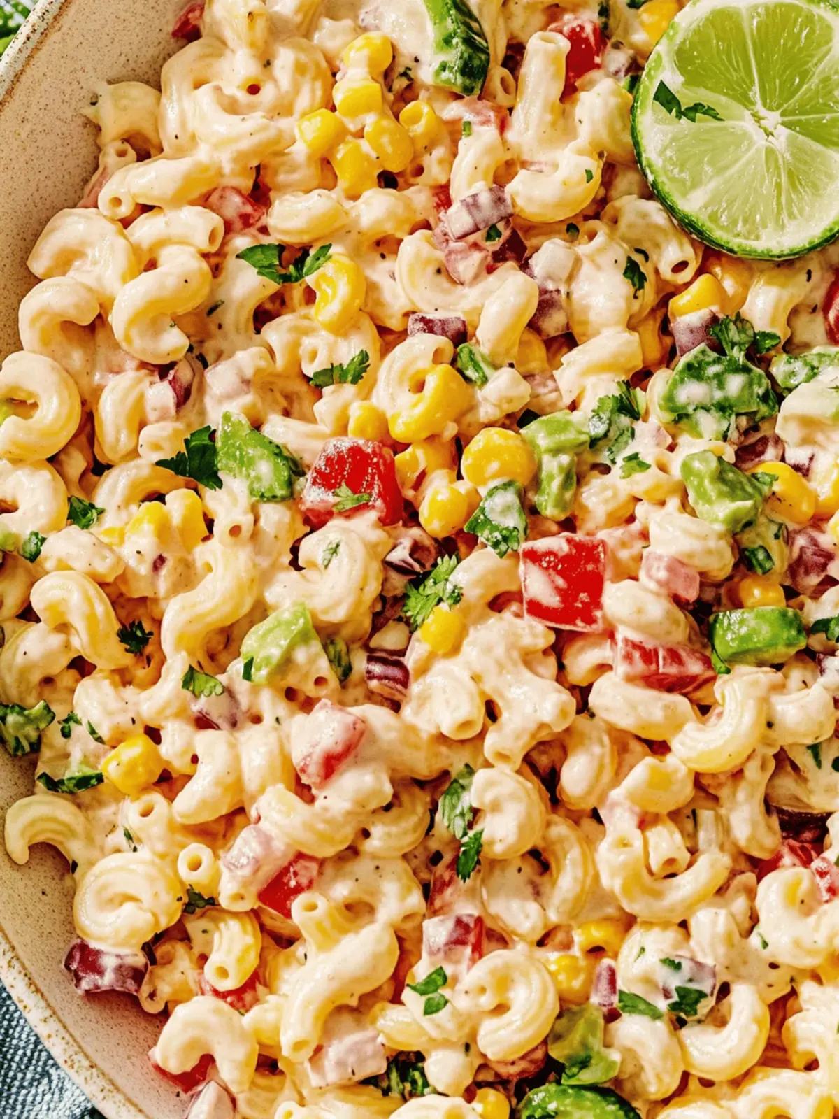 Zesty Mexican Macaroni Salad That'll Wow Your Taste Buds 4 Mexican Macaroni Salad