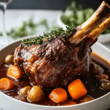 Braised Lamb Shank
