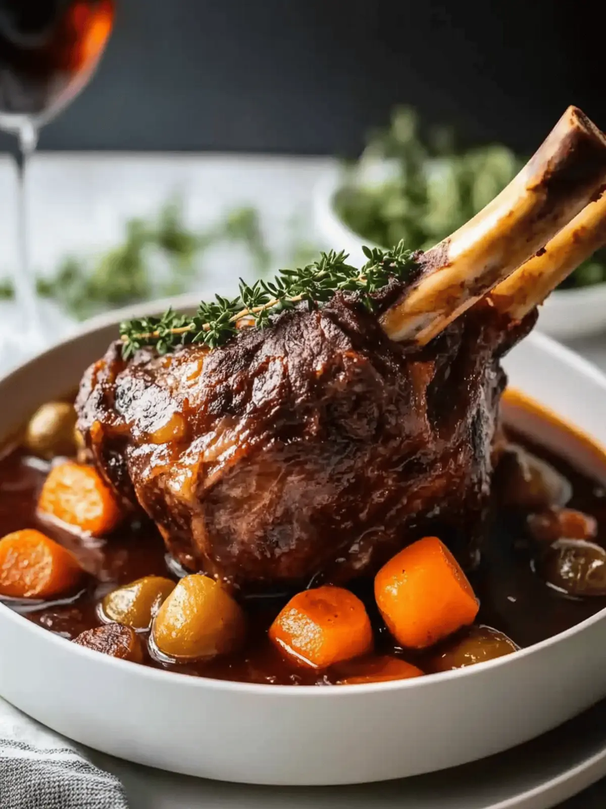Braised Lamb Shank