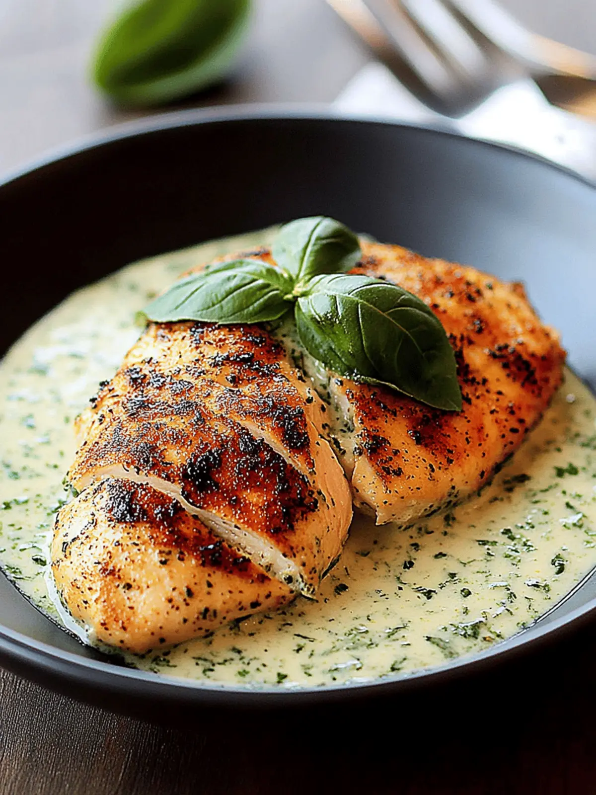 Creamy Basil Cream Chicken Ready in Just 35 Minutes 4 Basil Cream Chicken