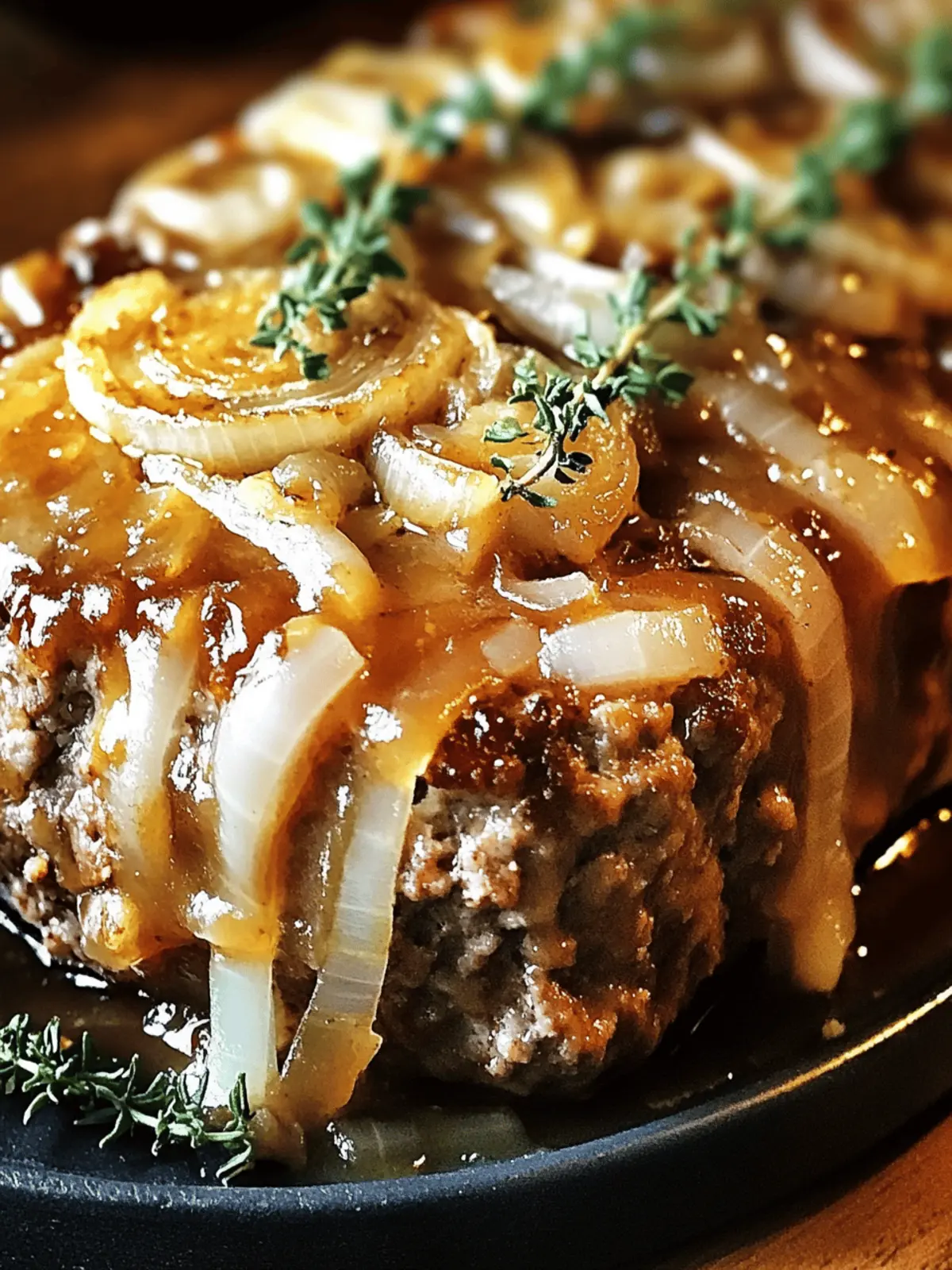 Best French Onion Meatloaf