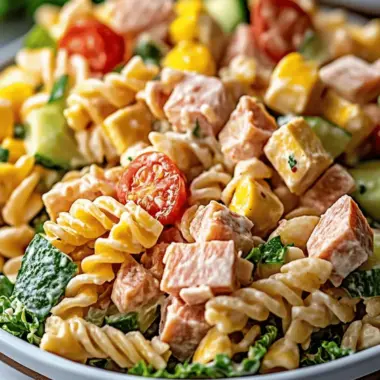 Club Sandwich Pasta Salad