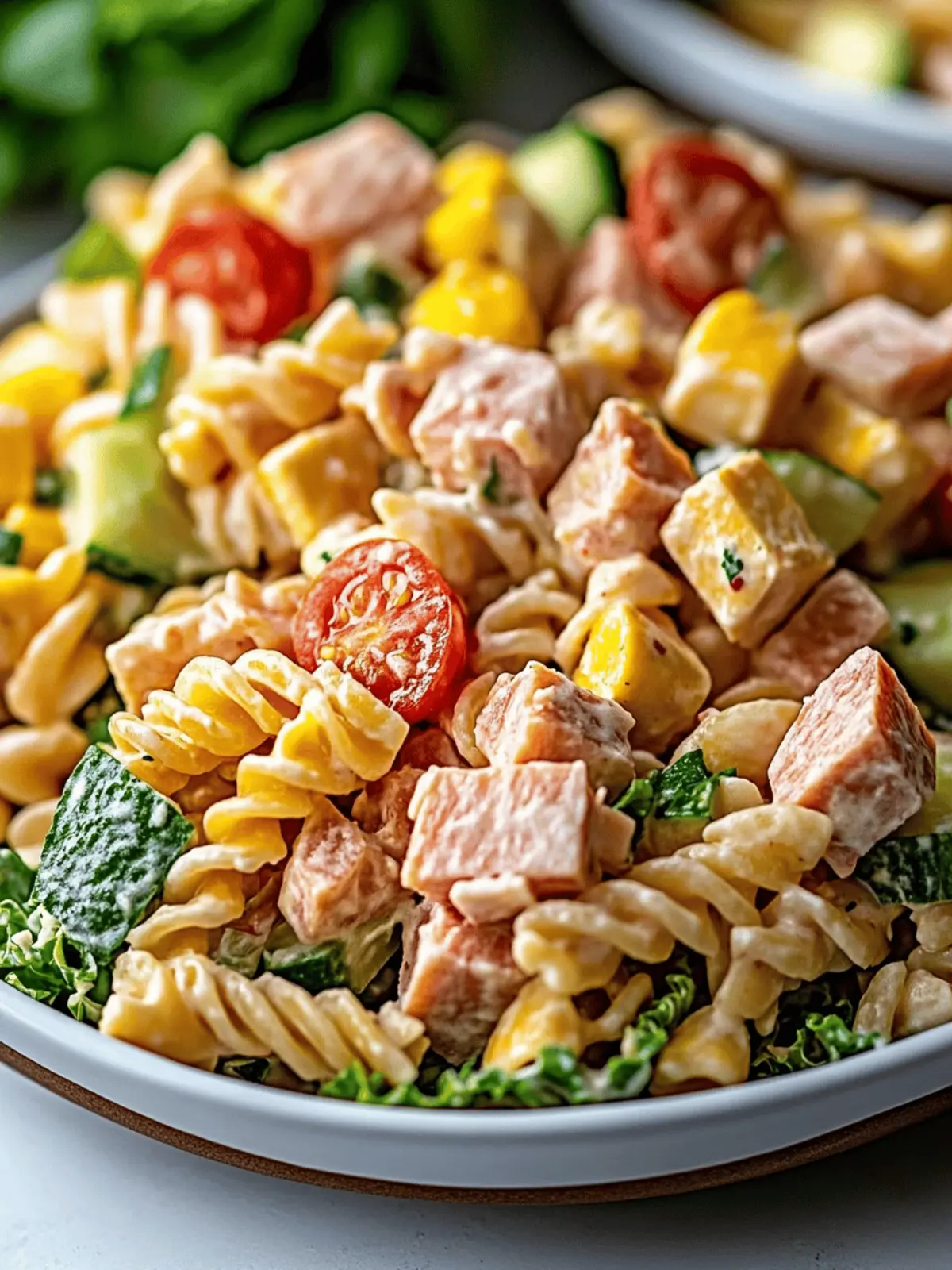 Club Sandwich Pasta Salad