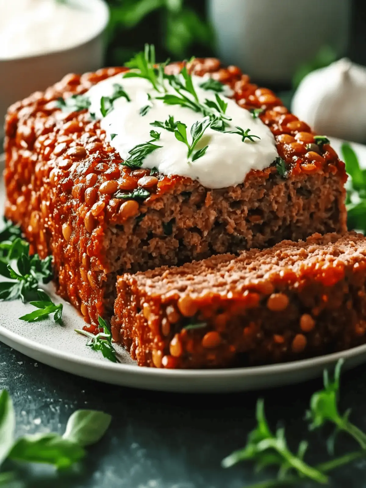 Lentil Meatloaf
