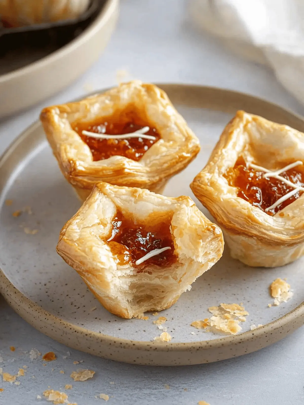 Mincemeat Puff Muffins