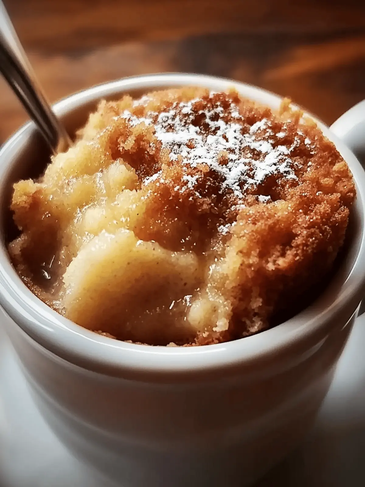2-Minute Apple Mug Cake