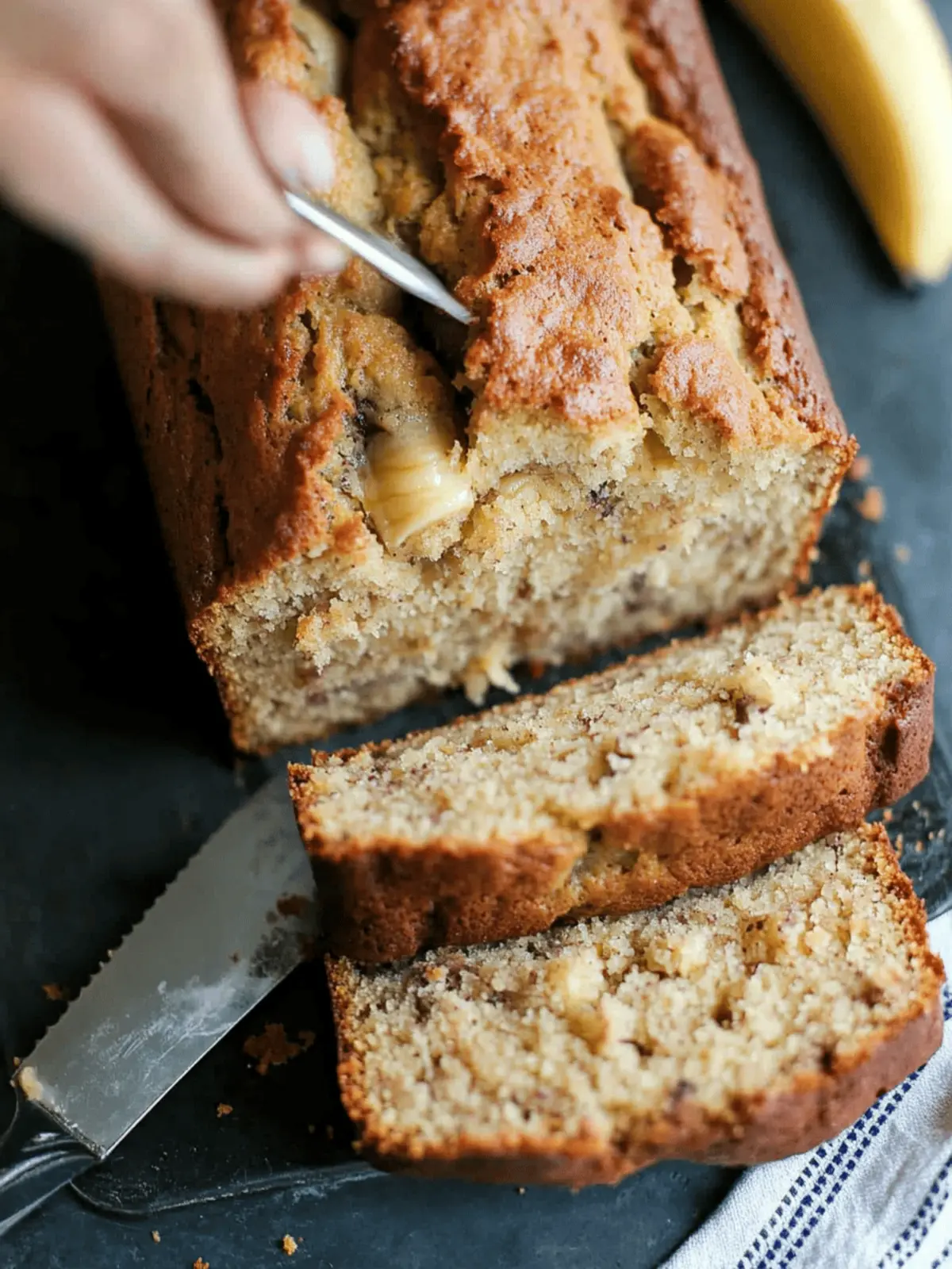 Sour Cream Banana Bread