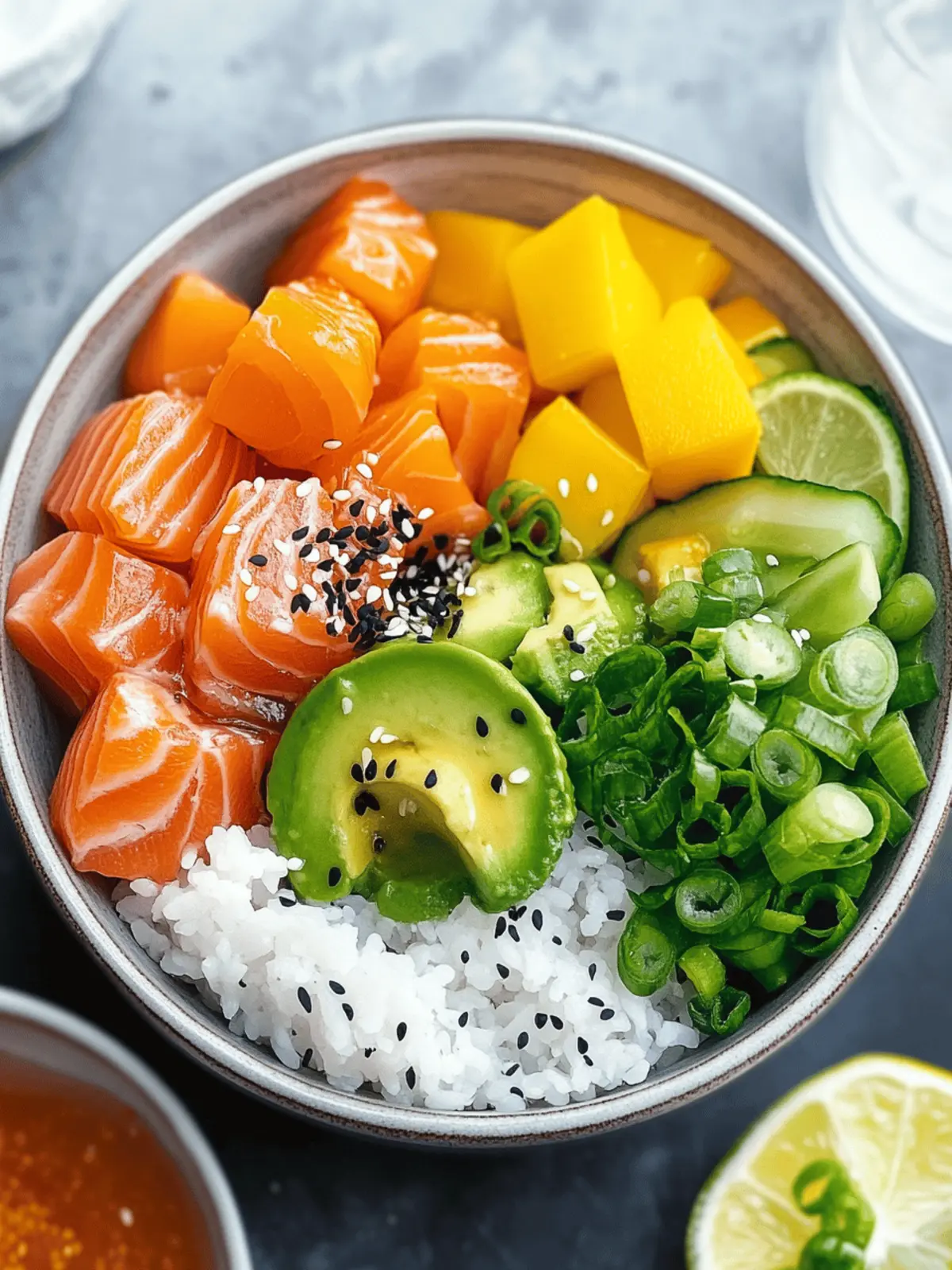 Salmon Poke Bowl