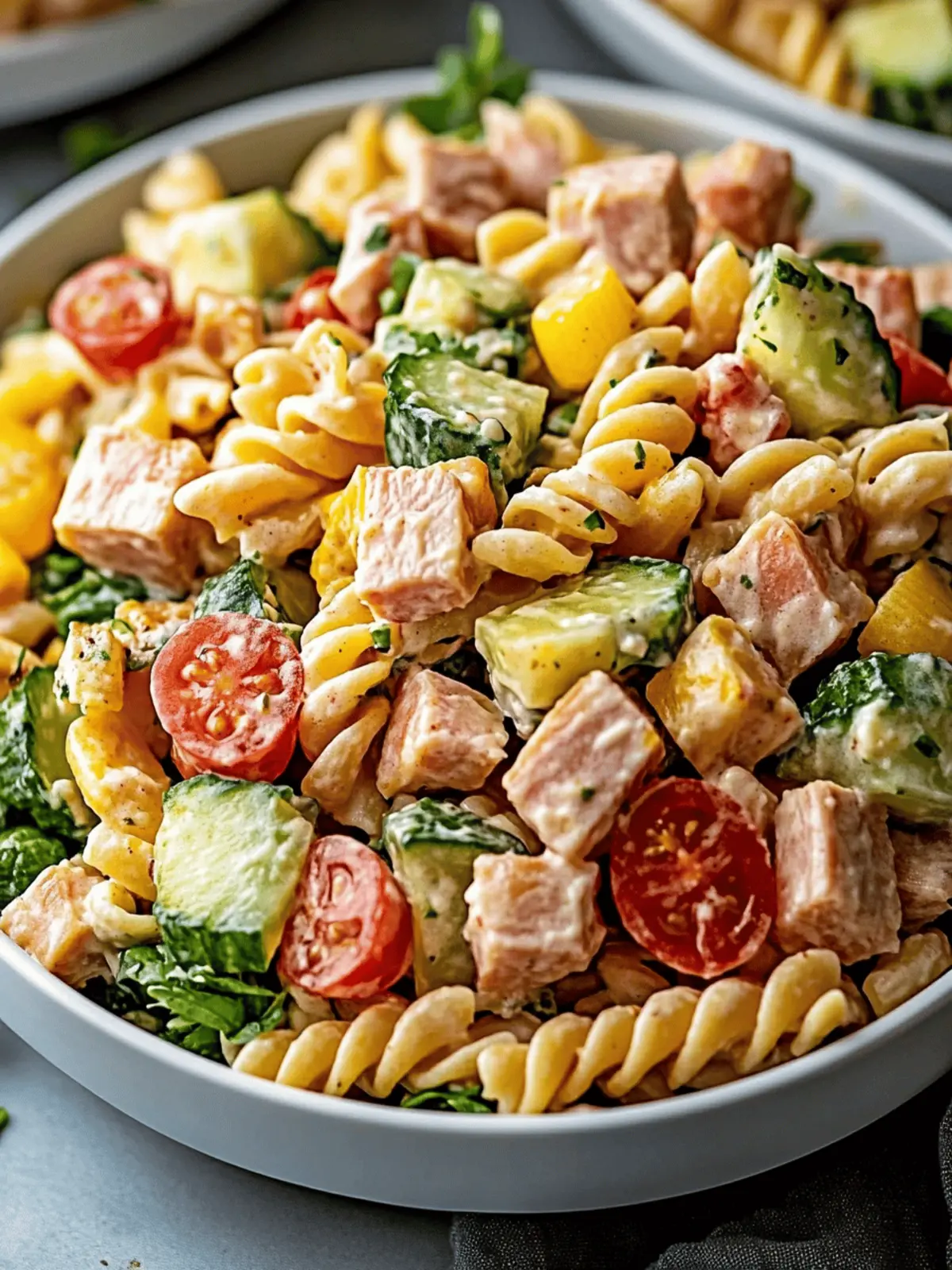 Club Sandwich Pasta Salad