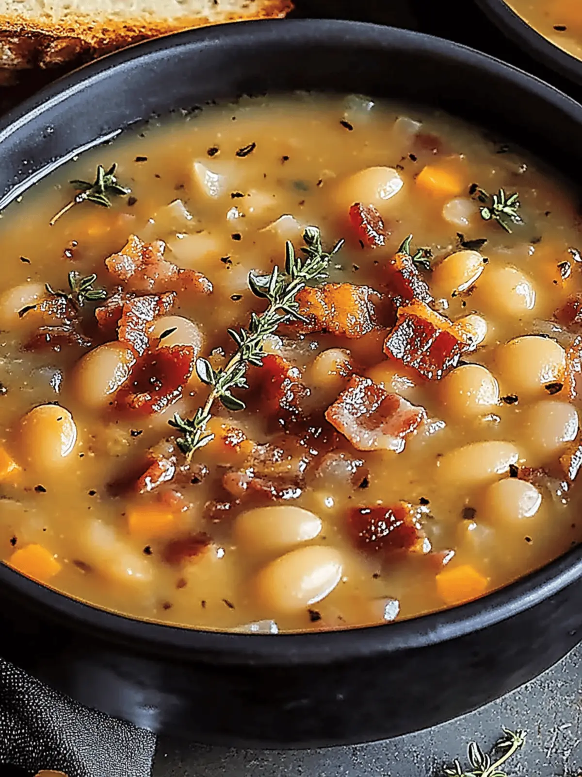 Bean with Bacon Soup