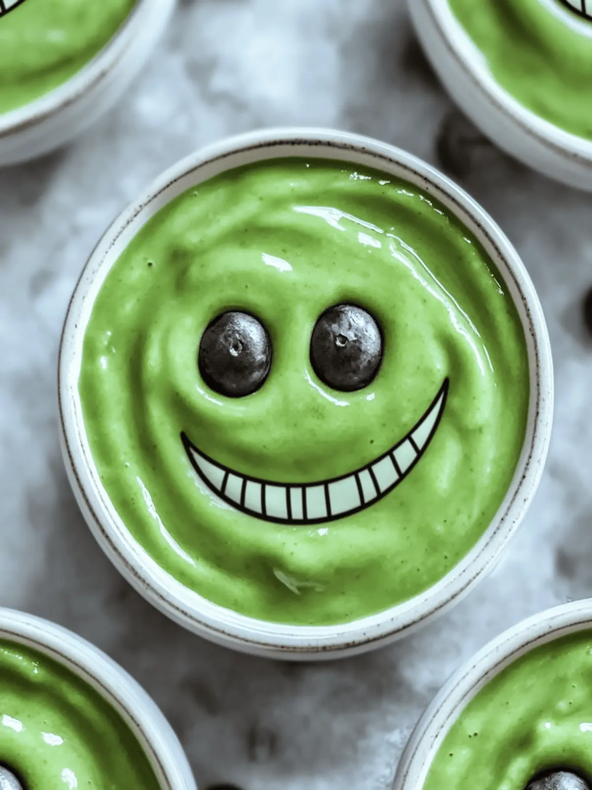 Monster Green Smoothie Bowls