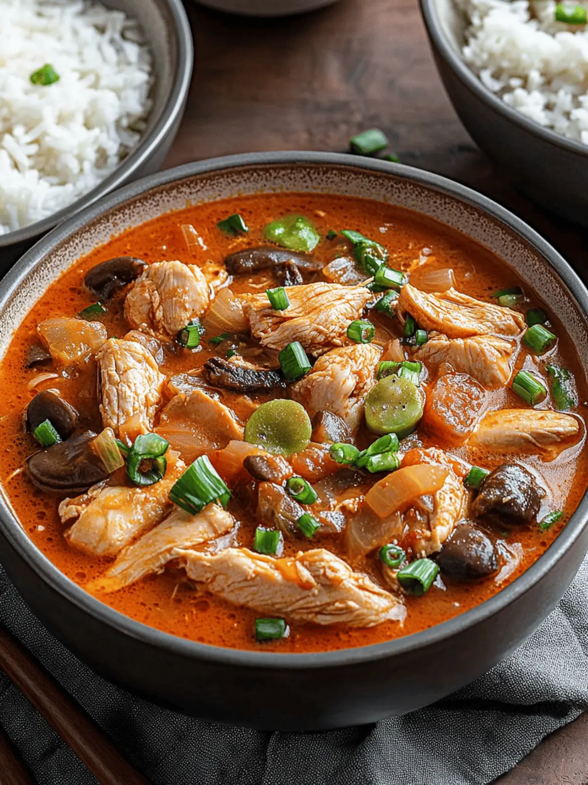 Slow Cooker Korean Chicken Stew