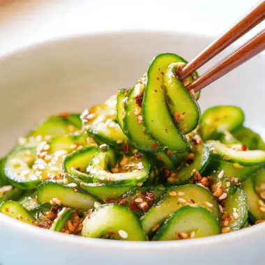 Korean Cucumber Salad