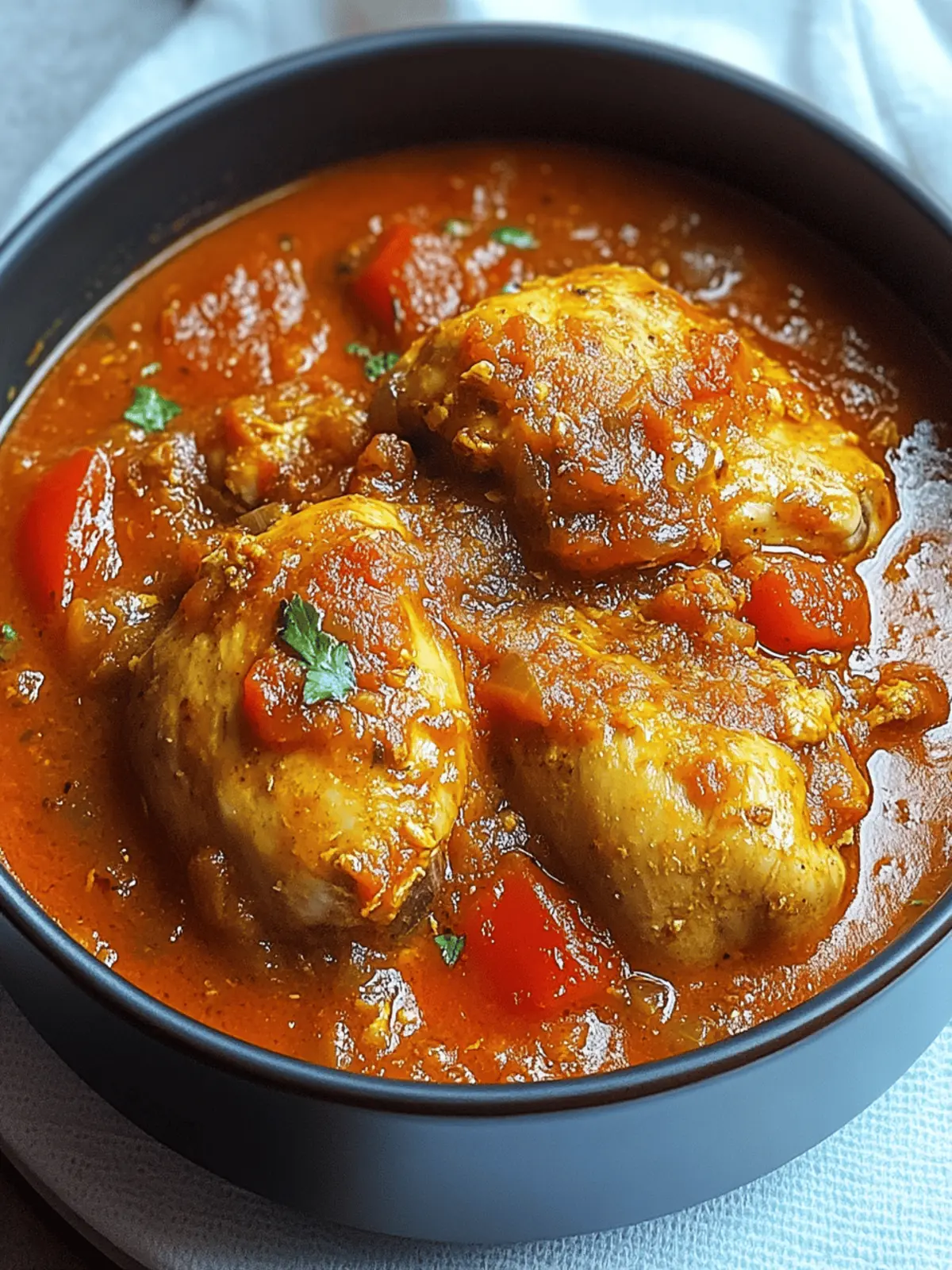 Nigerian Chicken Stew