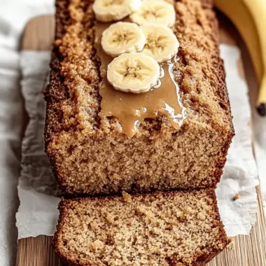 Biscoff Banana Bread