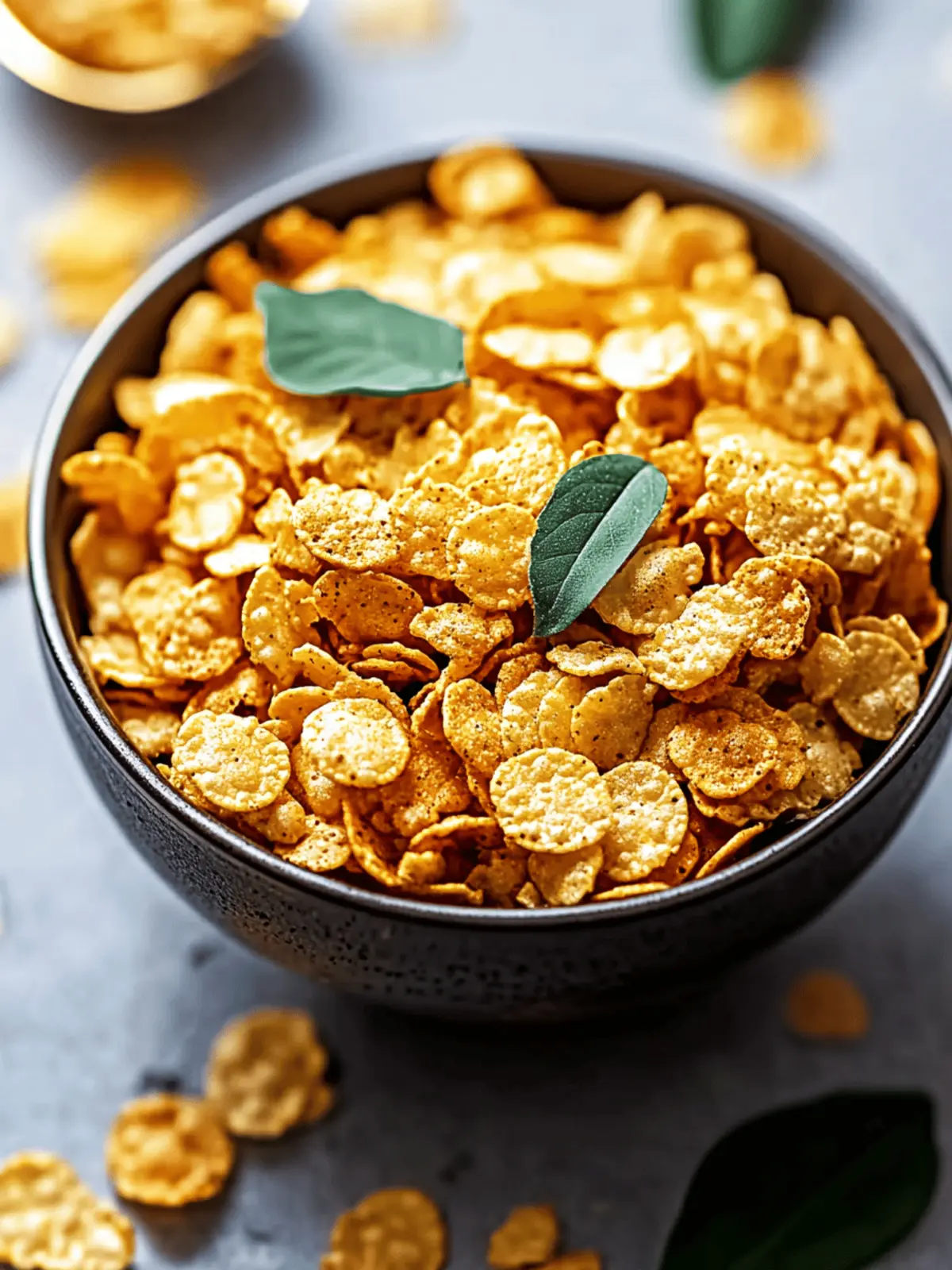 Air Fryer Cornflakes Chivda