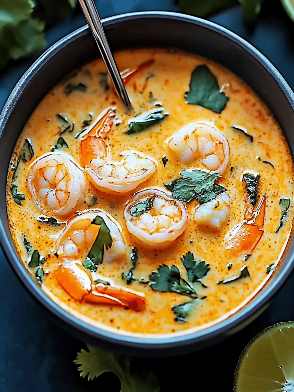 Thai Shrimp Coconut Curry Soup: Quick Comfort in a Bowl 2 Thai Shrimp Coconut Curry Soup