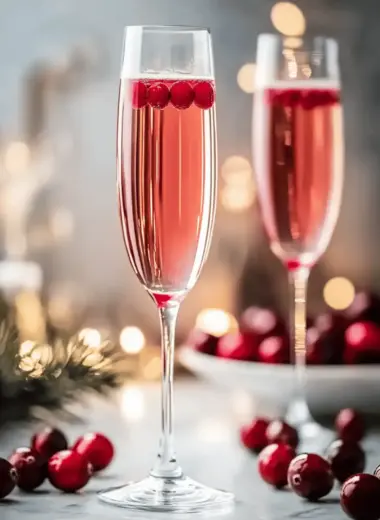 Cranberry Mimosa